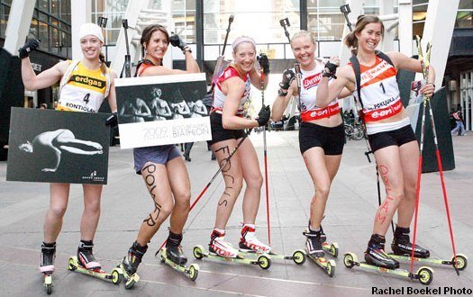 Canadian Women's Biathalon Team