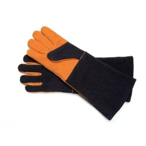 Steven Raichlen SR8038 Extra Long Suede Gloves, Pair